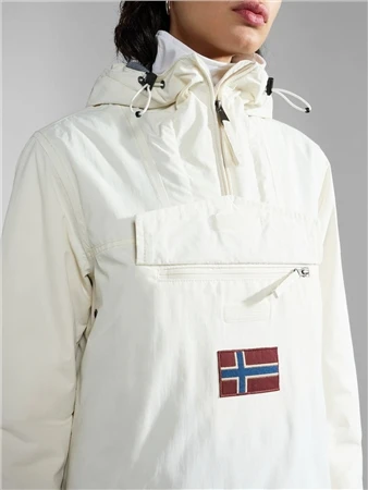 Napapijri White Whisper Rainforest Winter Anorak Jacket 2 Napapijri White Whisper Rainforest Winter Anorak Jacket - Image 2