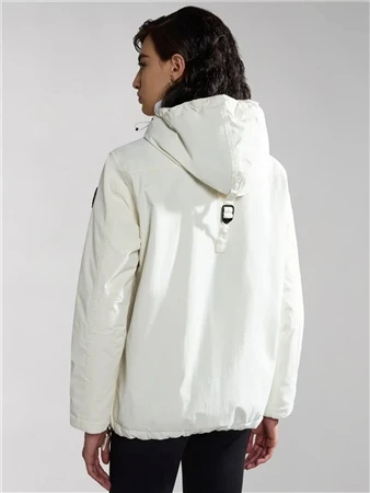 Napapijri White Whisper Rainforest Winter Anorak Jacket 4 Napapijri White Whisper Rainforest Winter Anorak Jacket - Image 4