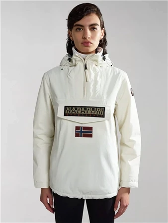 Napapijri White Whisper Rainforest Winter Anorak Jacket 1 Napapijri White Whisper Rainforest Winter Anorak Jacket