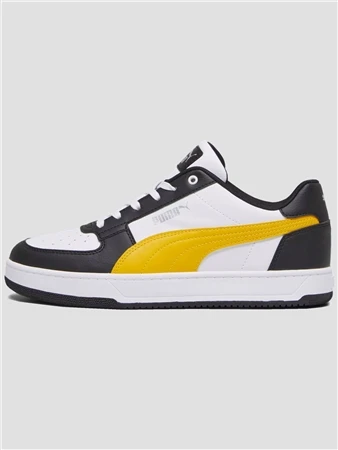 Puma White - Yellow Sizzle - Black - Silver Caven 2.0 Sneakers 2 Puma White - Yellow Sizzle - Black - Silver Caven 2.0 Sneakers - Image 2