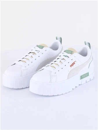 Puma White - Granola Mayze Stack Sneakers 1 Puma White - Granola Mayze Stack Sneakers