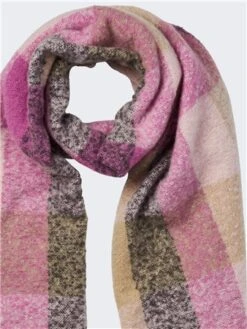 Pieces Radiant Orchid Pyron Checked Long Scarf 7 Pieces Radiant Orchid Pyron Checked Long Scarf -Jack & Jones Store 29496 3