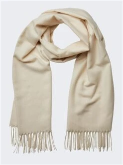 Pieces Whitecap Gray Noah Long Scarf