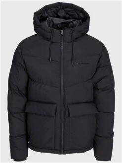 Jack & Jones Black / Black Puffer Jacket