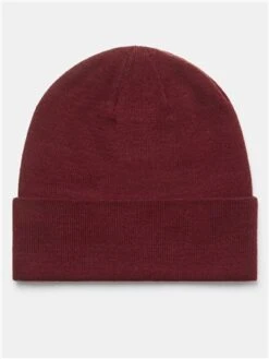 Lyle & Scott Burgundy Beanie -Jack & Jones Store 29600 3
