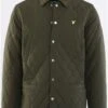 Lyle & Scott Olive Quilted Jacket