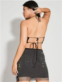 Saint Genies Black Diamonte Skirt -Jack & Jones Store 29663 3