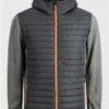 Jack & Jones Light Grey Melange Quilted Jacket