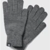 Jack & Jones Grey / Grey Melange Barry Knitted Gloves