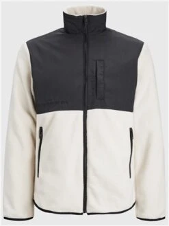 Jack & Jones Beige / Moonbeam Marvin Fleece Jacket